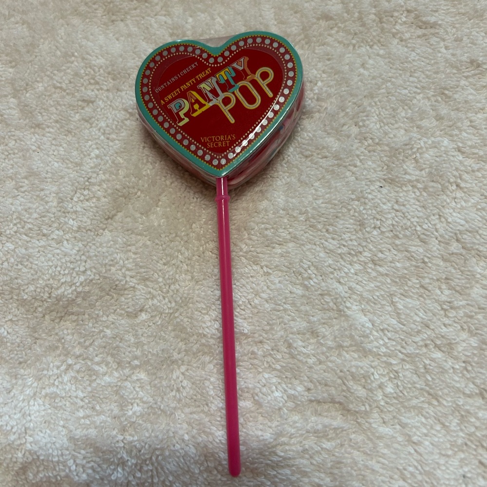 Rare Victoria's Secret Heart Panty Pop  Cheeky Size XS/S New